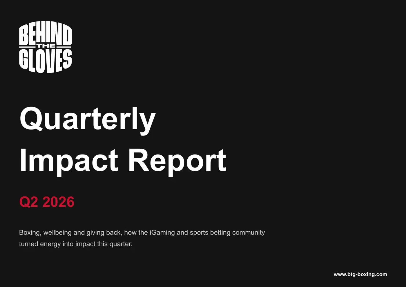 Impact Report Q2 2026, page 1 of 7